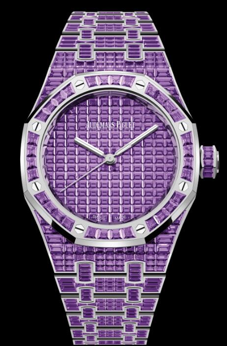 Audemars Piguet Replica Watch ROYAL OAK SELFWINDING AMETHYST "50TH ANNIVERSARY" 15554BC.AY.1274BC.01